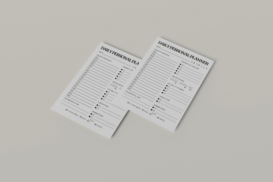 Free Daily Personal Planners "Printable"