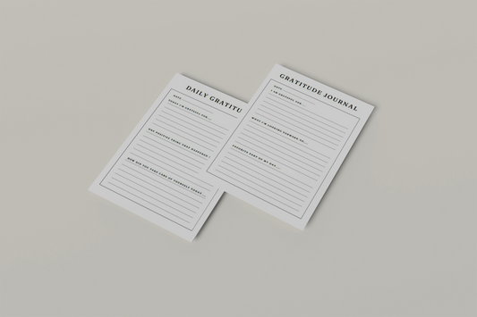 Free Daily Gratitude Worksheets "Printable"